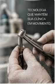 Manutenção de peça odontológica